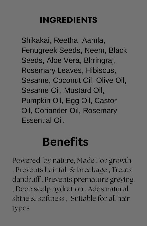 Rooted Organic Hair Oil